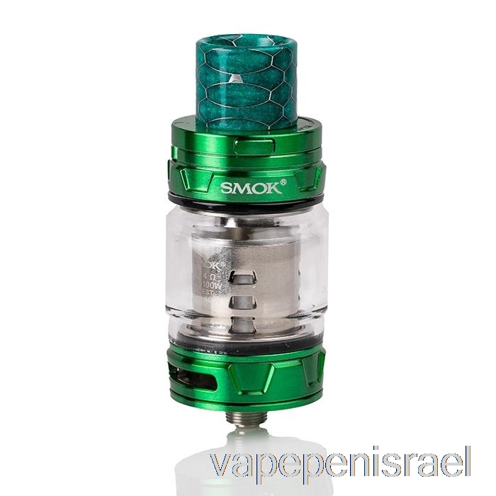 חד פעמי Vape Israel Smok Tfv12 Prince Sub-ohm טנק ירוק